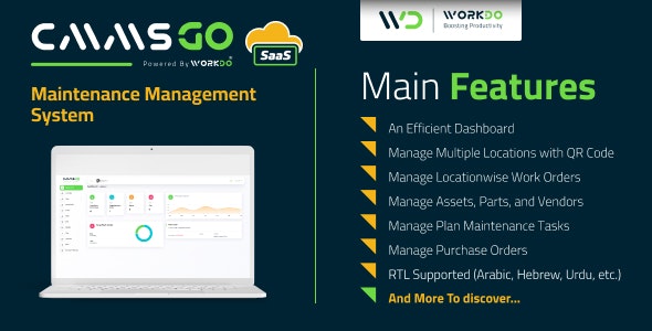 دانلود اسکریپت CMMSGo SaaS