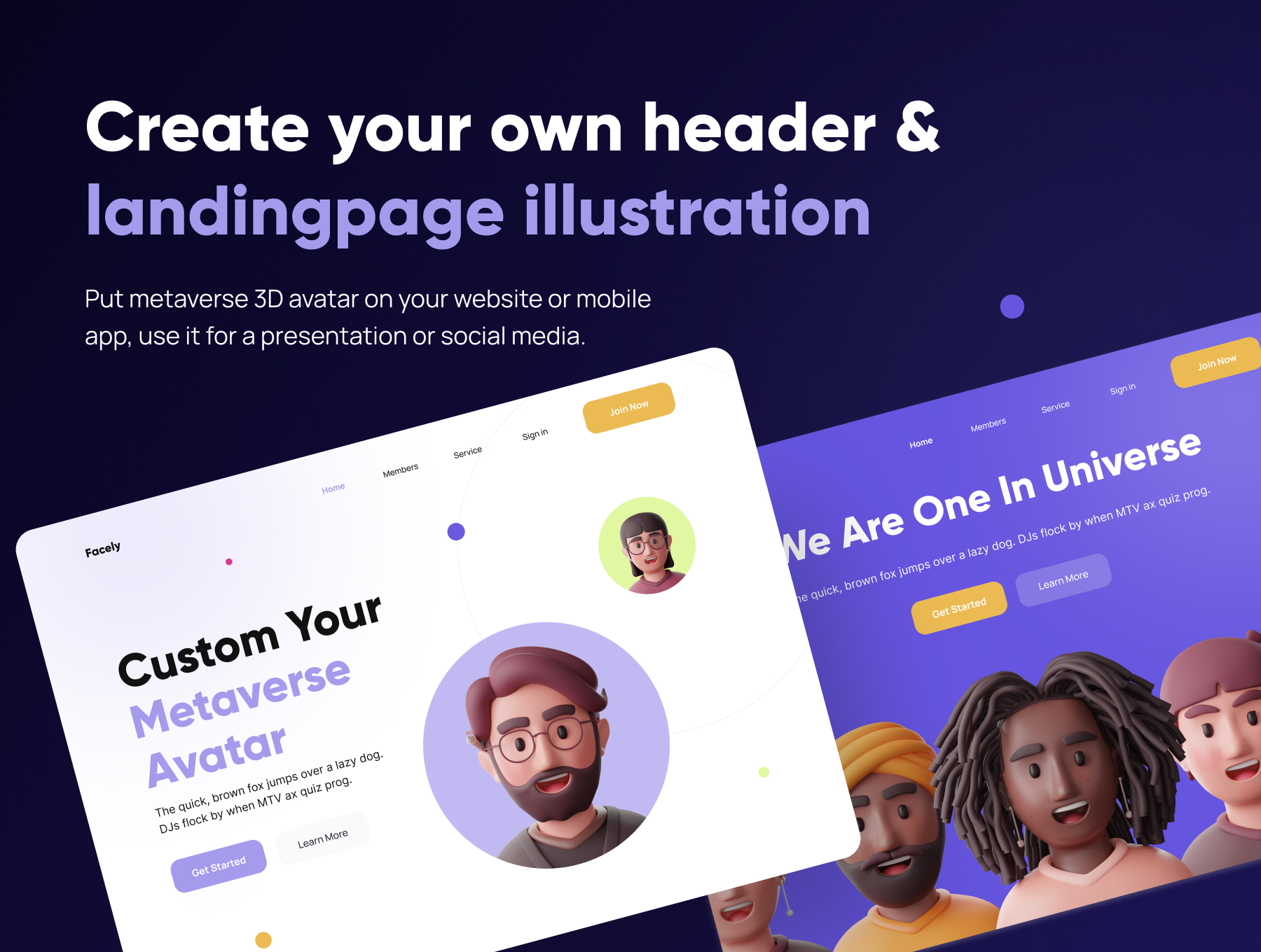 Facely - MetaPeople 3D Avatar