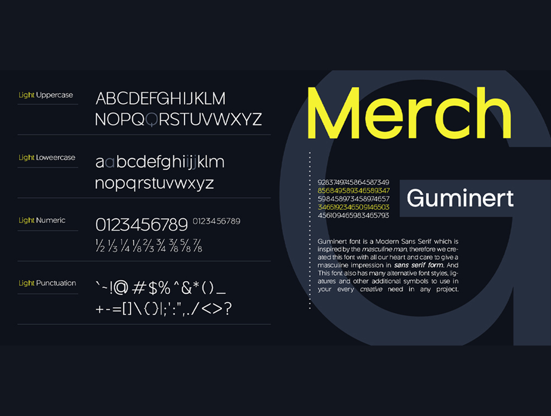 Guminert Font Family