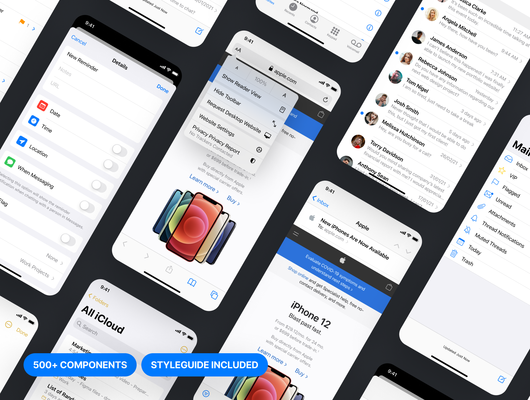iOS 14 UI Kit