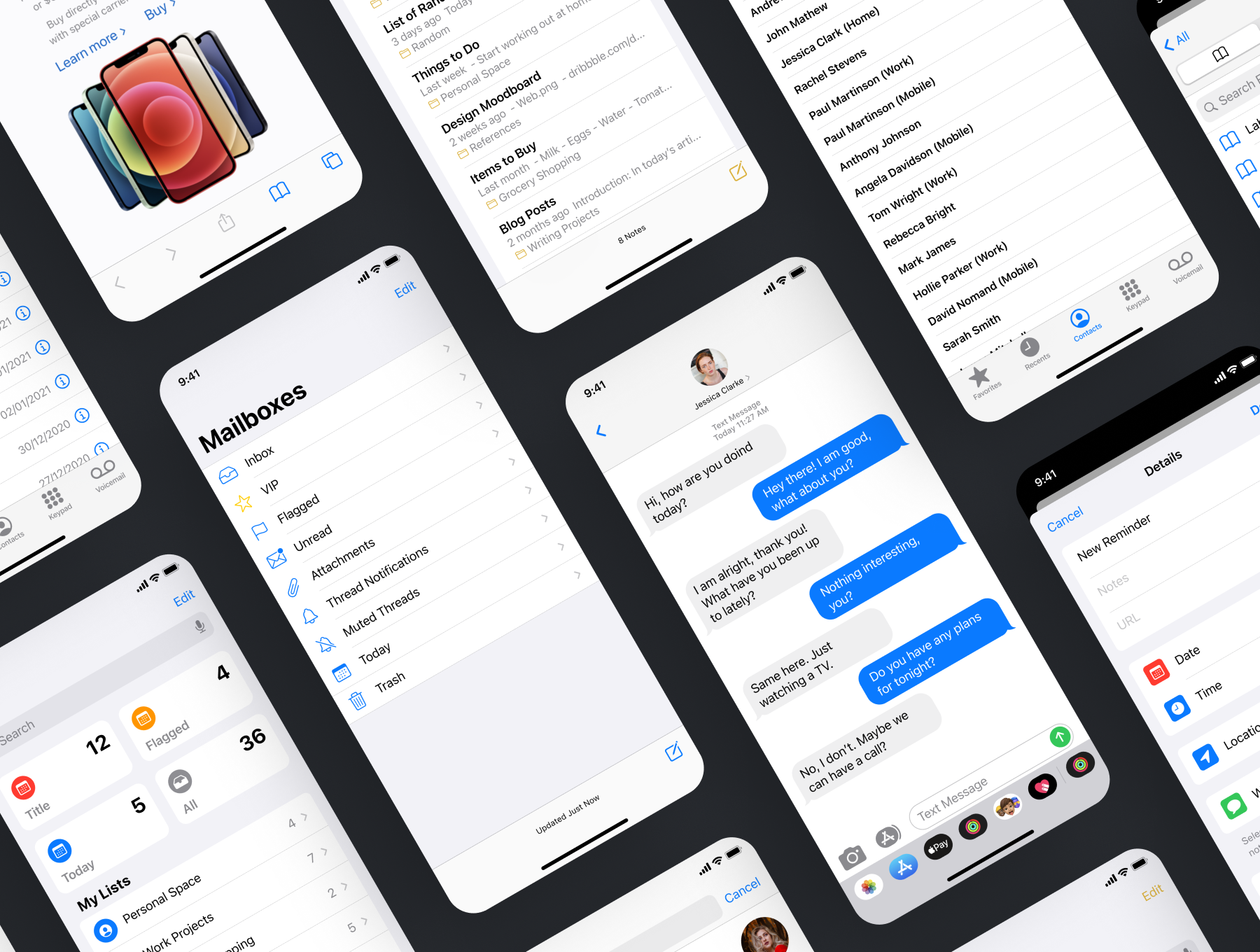 iOS 14 UI Kit