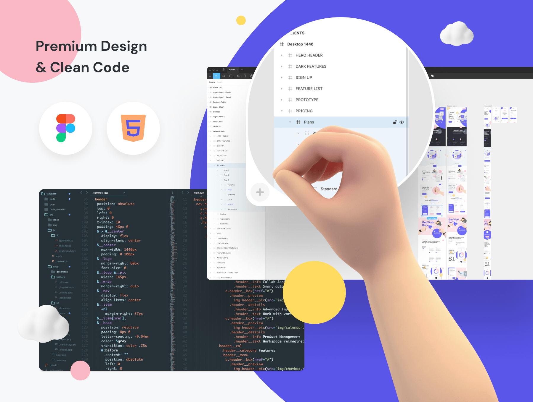 Collab - Landing Page Kit