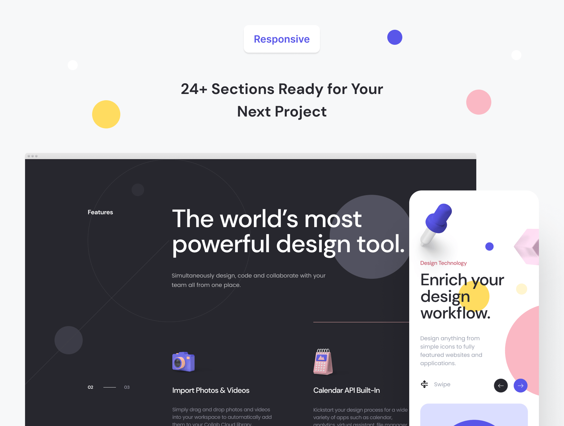 Collab - Landing Page Kit