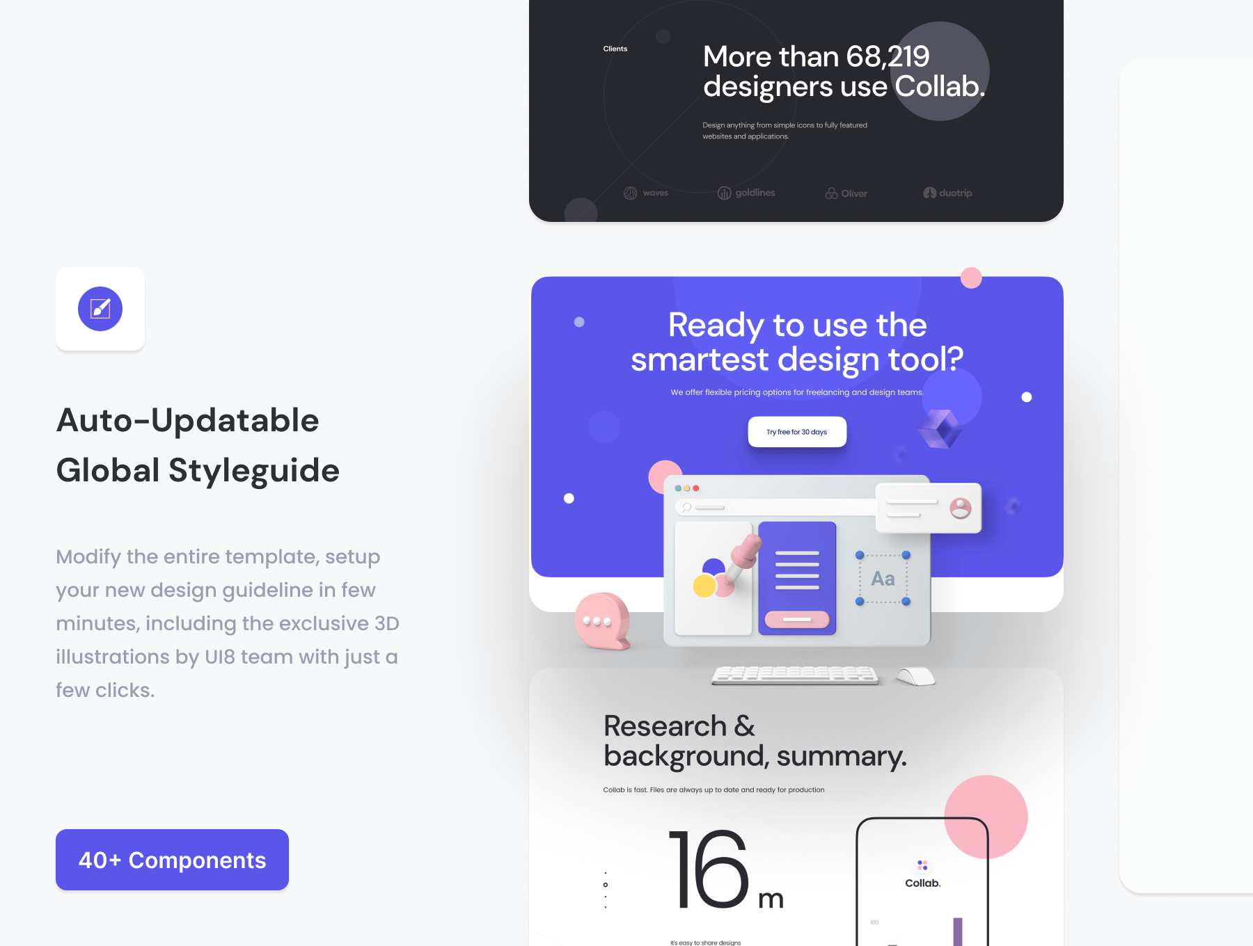 Collab - Landing Page Kit