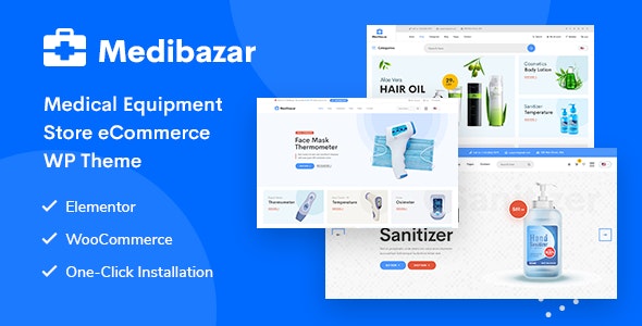 466076498585845593 دانلود قالب وردپرس Medibazar - پوسته فروشگاه لوازم و کالای پزشکی ووکامرس