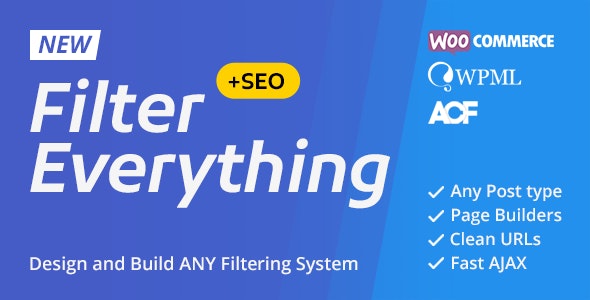 دانلود افزونه وردپرس Filter Everything PRO - فیلتر محصولات ووکامرس