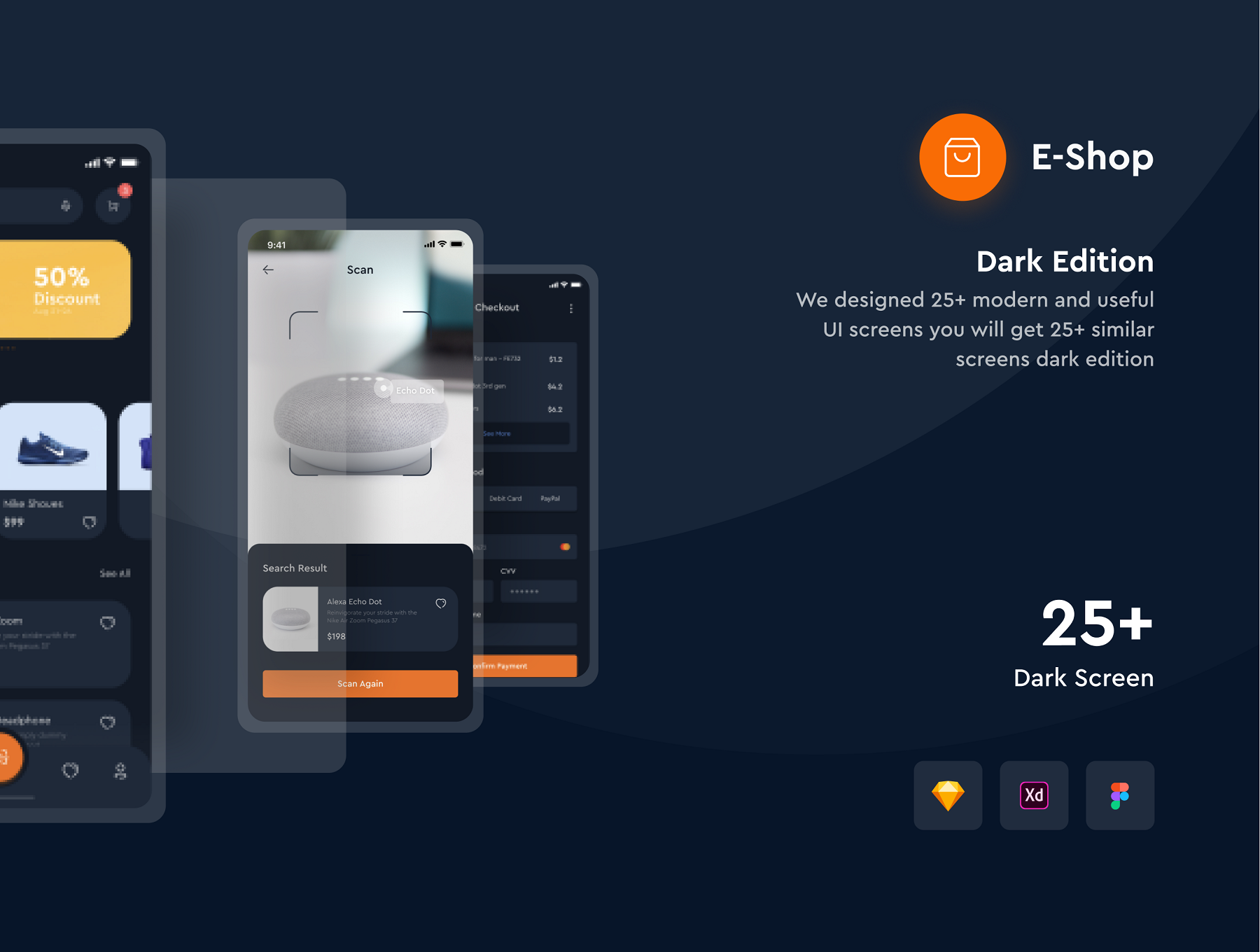 E-Shop - eCommerce Mobile App UI KIT