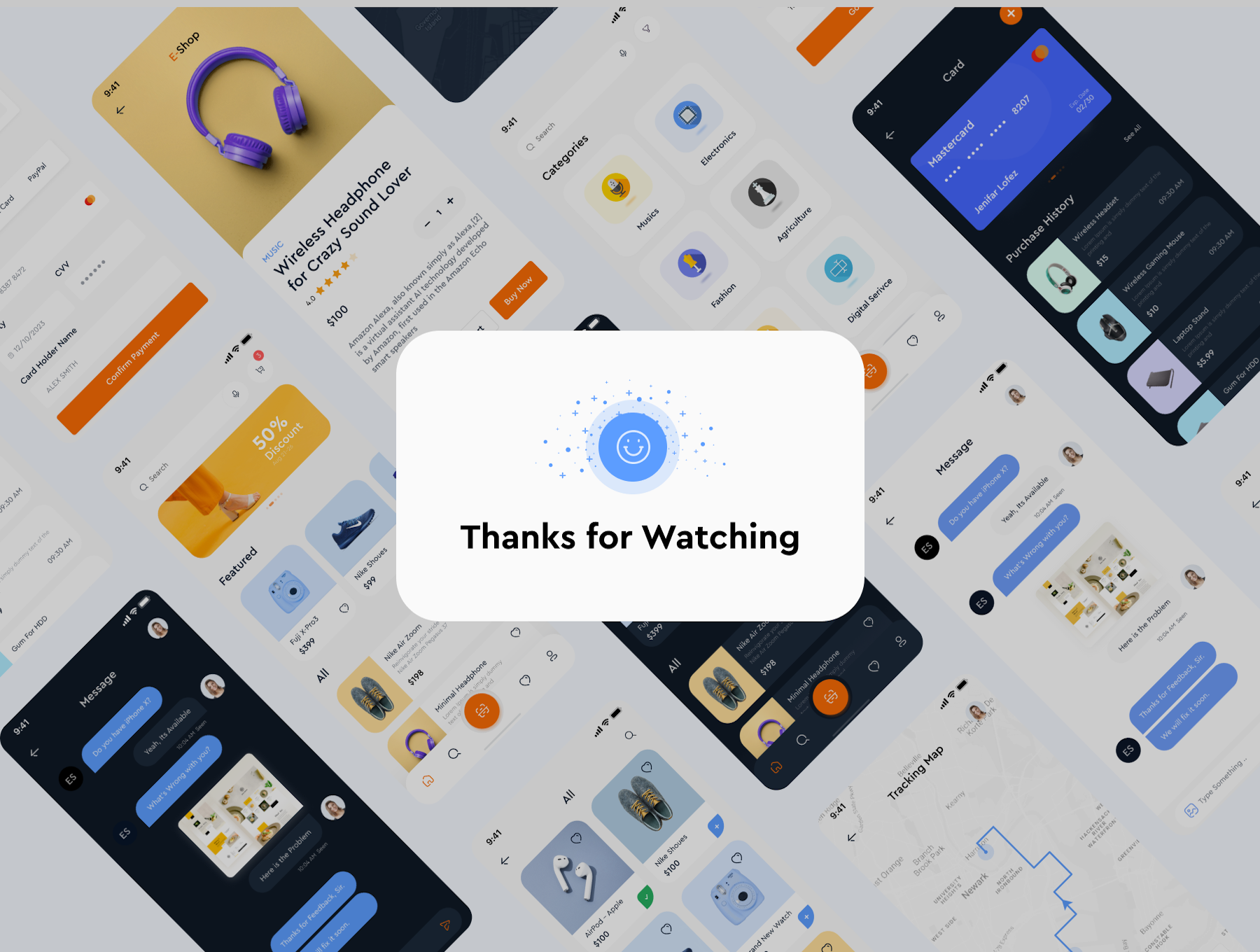 E-Shop - eCommerce Mobile App UI KIT