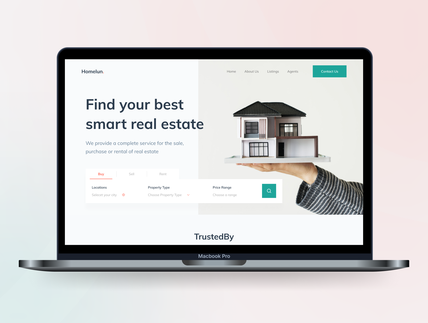 Homelun - Real Estate Landing Page UI KIT