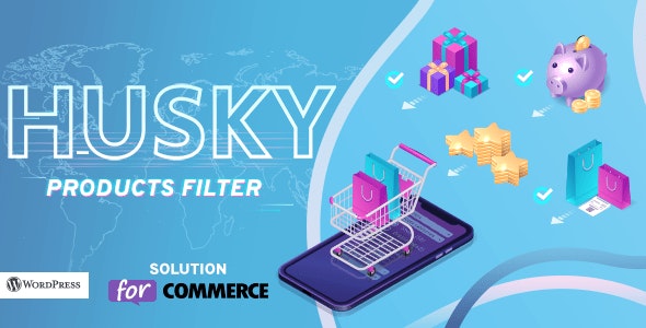 دانلود افزونه فیلتر پیشرفته محصولات ووکامرس HUSKY