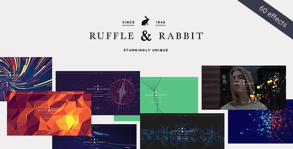 دانلود قالب وردپرس Rabbit - پوسته Coming Soon حرفه ای وردپرس