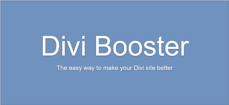 دانلود افزونه وردپرس Divi Booster