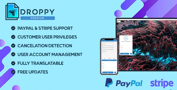 دانلود اسکریپت Droppy Premium subscription