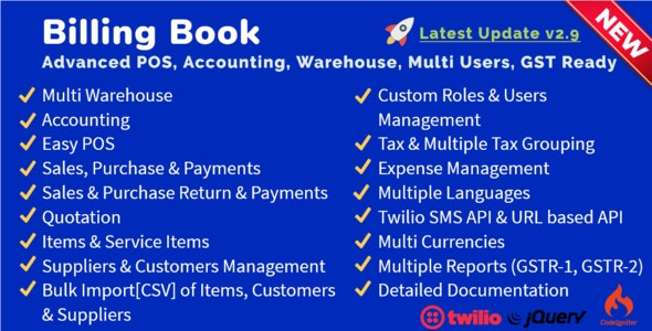دانلود اسکریپت Billing Book