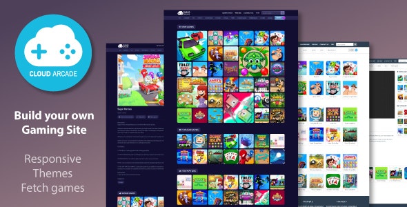دانلود اسکریپت CloudArcade - سیستم بازی های تحت وب و HTML5