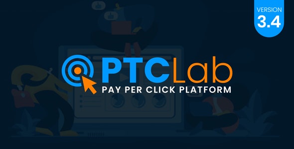 دانلود اسکریپت ptcLAB - سیستم کسب درآمد بر اساس کلیک