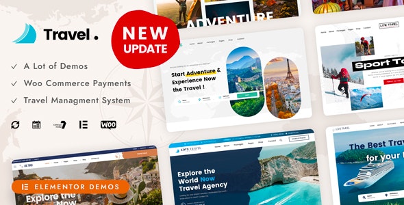 دانلود قالب وردپرس Love Travel - پوسته گردشگری وردپرس