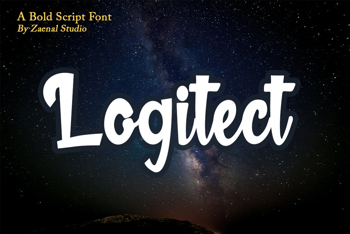 دانلود فونت انگلیسی Logitect