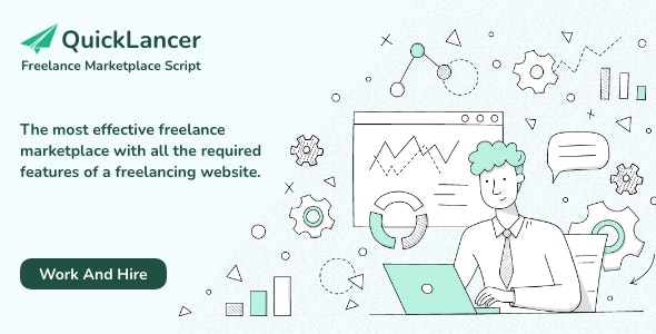 دانلود اسکریپت Quicklancer - مارکت پلیس خدمات فریلنسری
