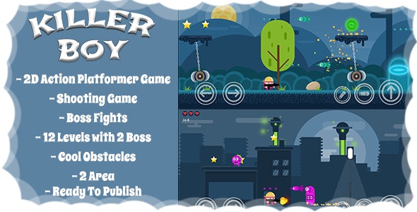 دانلود سورس کد اندروید Killer Boy