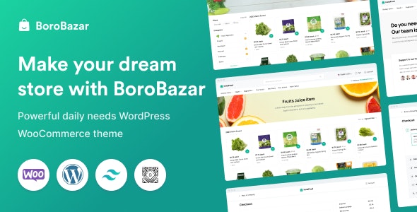 دانلود قالب وردپرس BoroBazar - پوسته فروشگاهی مدرن ووکامرس