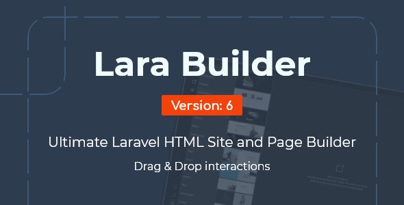 دانلود اسکریپت LaraBuilder - سایت ساز پیشرفته لاراول