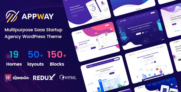 قالب شرکتی و استارت آپ راست چین وردپرس Appway