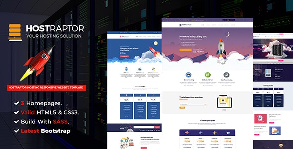 518675290243650384 دانلود قالب HTML شرکت هاستینگ Host Raptor