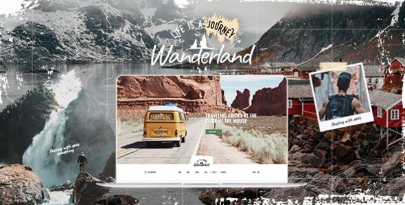 2569273634870778 قالب وردپرس گردشگری Wanderland