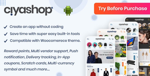 695308996243696523 دانلود سورس کد اندروید CiyaShop Native Android Application