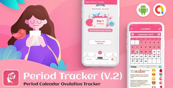 807625371329444922 دانلود سورس کد اندروید Android Period Tracker for Women