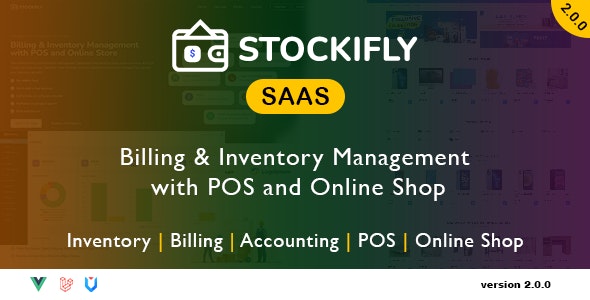 دانلود اسکریپت Stockifly SAAS