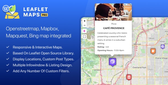 895518331629671395 دانلود افزونه وردپرس WP Leaflet Maps Pro