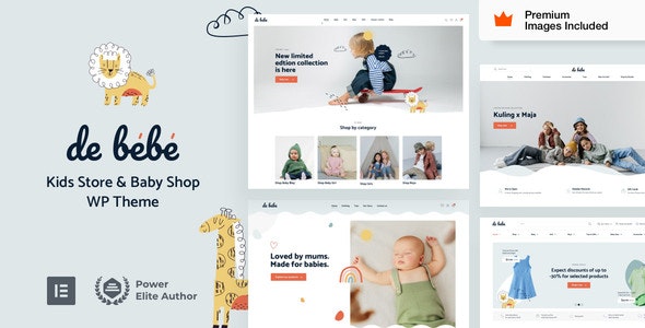 دانلود قالب فروشگاهی راست چین وردپرس Debebe