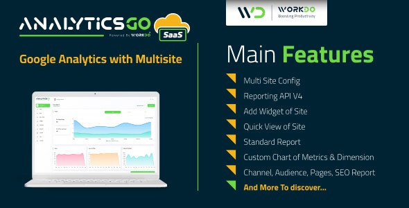 دانلود اسکریپت AnalyticsGo SaaS - Google Analytics V4 with Multisite