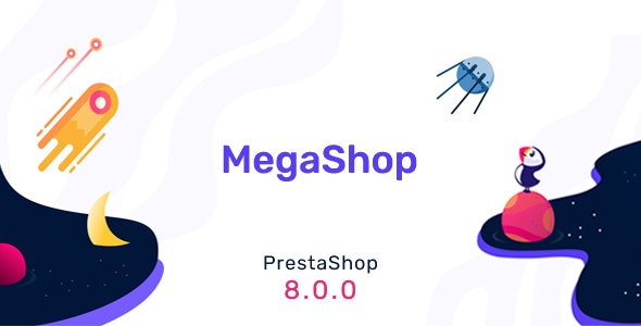 دانلود قالب فروشگاهی پرستاشاپ مگاشاپ - MegaShop