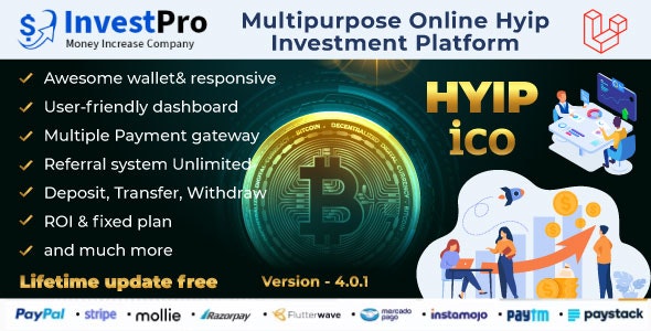 دانلود اسکریپت Hyip InvestPro