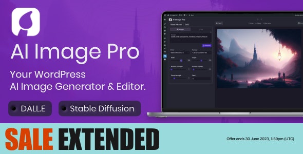 دانلود افزونه هوش مصنوعی تصاویر وردپرس AI Image Pro