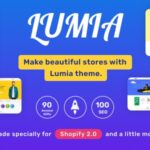 دانلود قالب راست چین شاپیفای Lumia