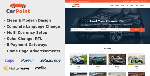 دانلود اسکریپت راست چین CarPoint