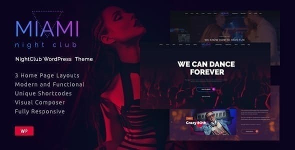 دانلود قالب وردپرس Miami