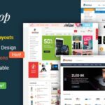 دانلود قالب راست چین شاپیفای AaShop