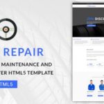 دانلود قالب سایت مکانیکی و تعمیرات خودرو Auto Repair