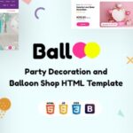 دانلود قالب HTML فروشگاهی Balloo