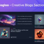 دانلود قالب سایت وبلاگ و مجله خبری Blogloo