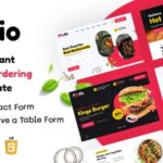 دانلود قالب HTML فست فود و رستوران Foodio