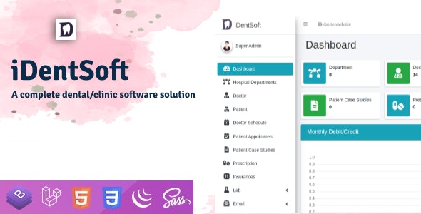 دانلود اسکریپت کلینیک دندانپزشکی iDentSoft