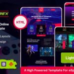 دانلود قالب سایت eSports و گیمینگ Playrex