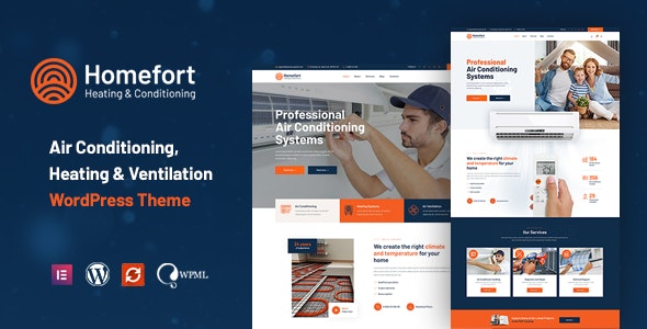 دانلود قالب خدماتی راست چین وردپرس Homefort