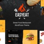 دانلود قالب رستوران و فست فود وردپرس EasyEat